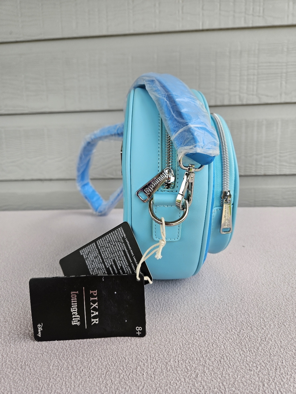 Loungefly Disney Pixar Finding Nemo Duo Bubble Crossbody Bag Purse Round Fish - Picture 3 of 8